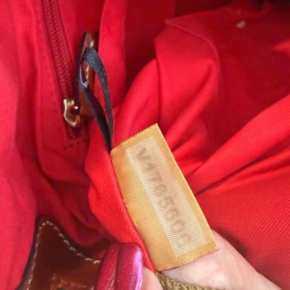 Dooney & Bourke Forest pebble grain satchel with matching wallet - Picture 9 of 13